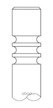 Клапан двигателя выпускной