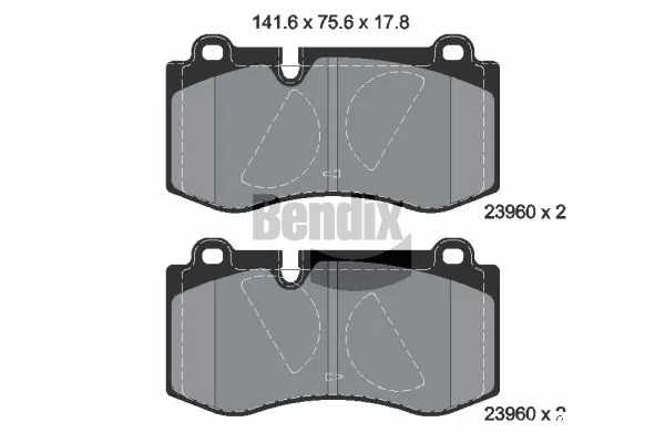 Комплект колодок тормозных 4шт MERCEDES-BENZ (арт. a0004209204)