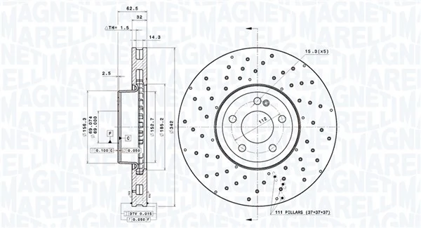 Диск тормозной MERCEDES-BENZ (арт. a0004212212)