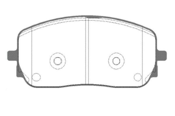Колодки тормозные передние MERCEDES-BENZ (арт. a0004205403)