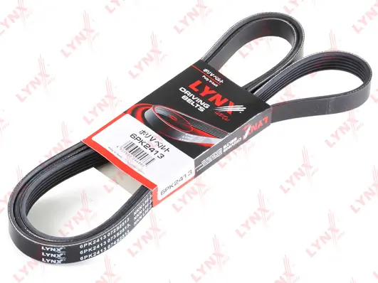 Ремень поликлиновой LYNX AUTO (арт. 6pk2413)