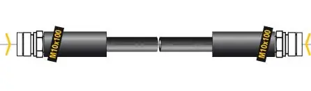 Шланг тормозной системы MERCEDES-BENZ, артикул a4614200948  64