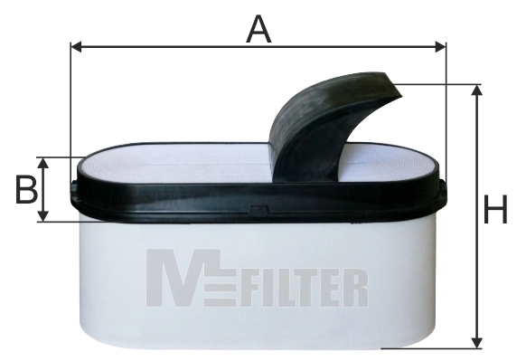 Фильтр воздушный MFILTER (арт. a8068)