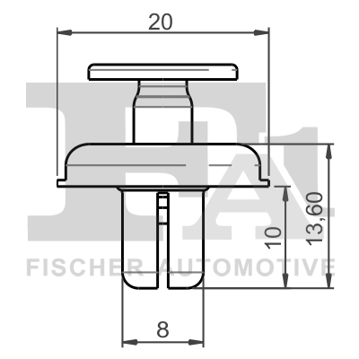 Насечная заклепка MERCEDES-BENZ (арт. a0009914940)