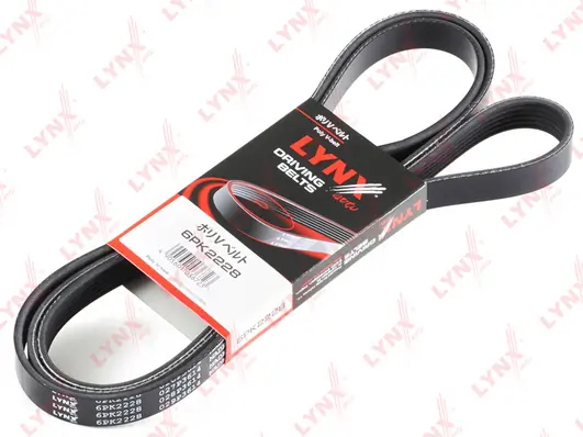 Ремень поликлиновой LYNX AUTO (арт. 6pk2228)