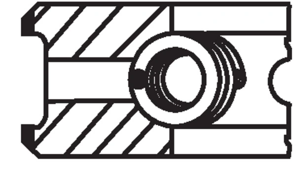 Кольца поршн. к-т на 1 цил. MAHLE/KNECHT (арт. 01482n0)