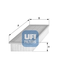 Фильтр воздушный UFI (арт. 30.182.00)