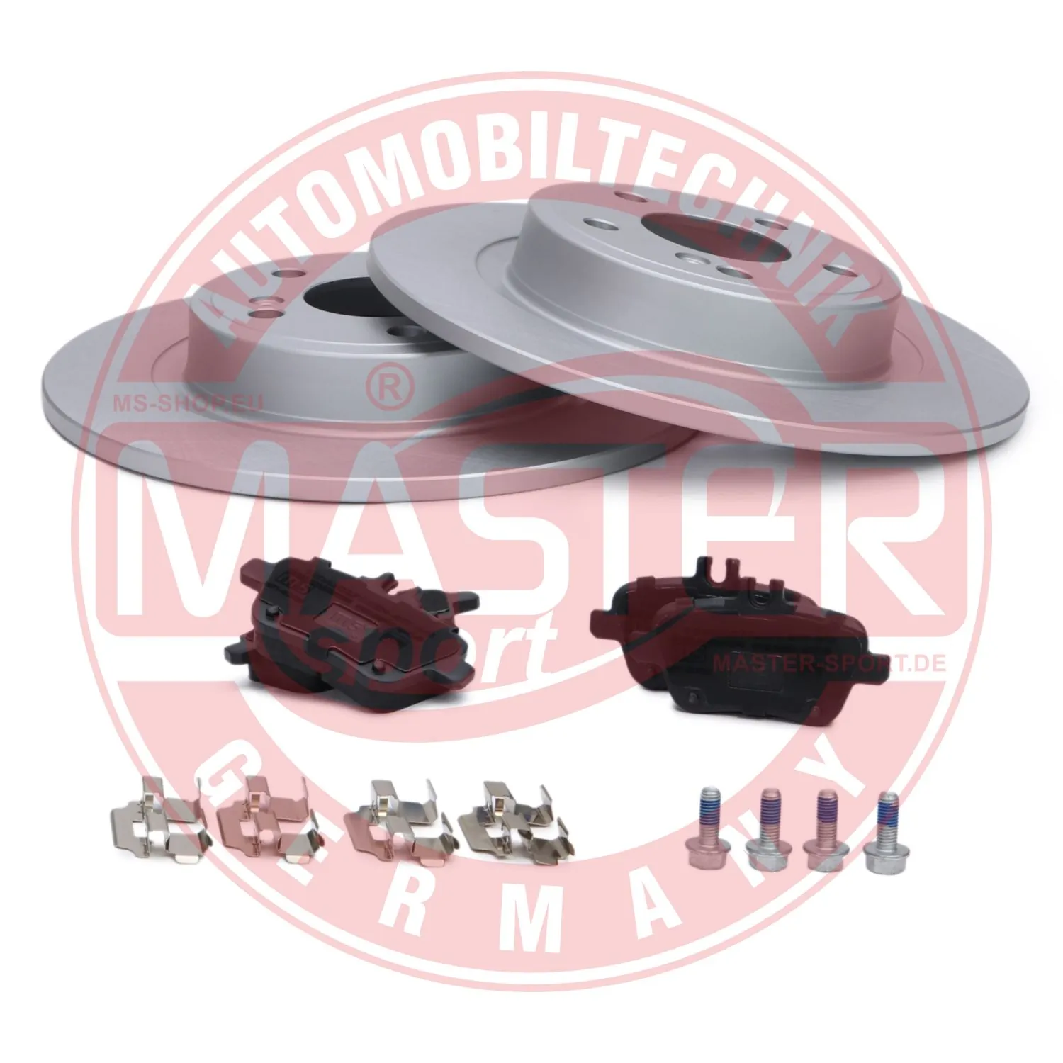 Комплект колодок тормозных 4шт MERCEDES-BENZ (арт. a0074209420)