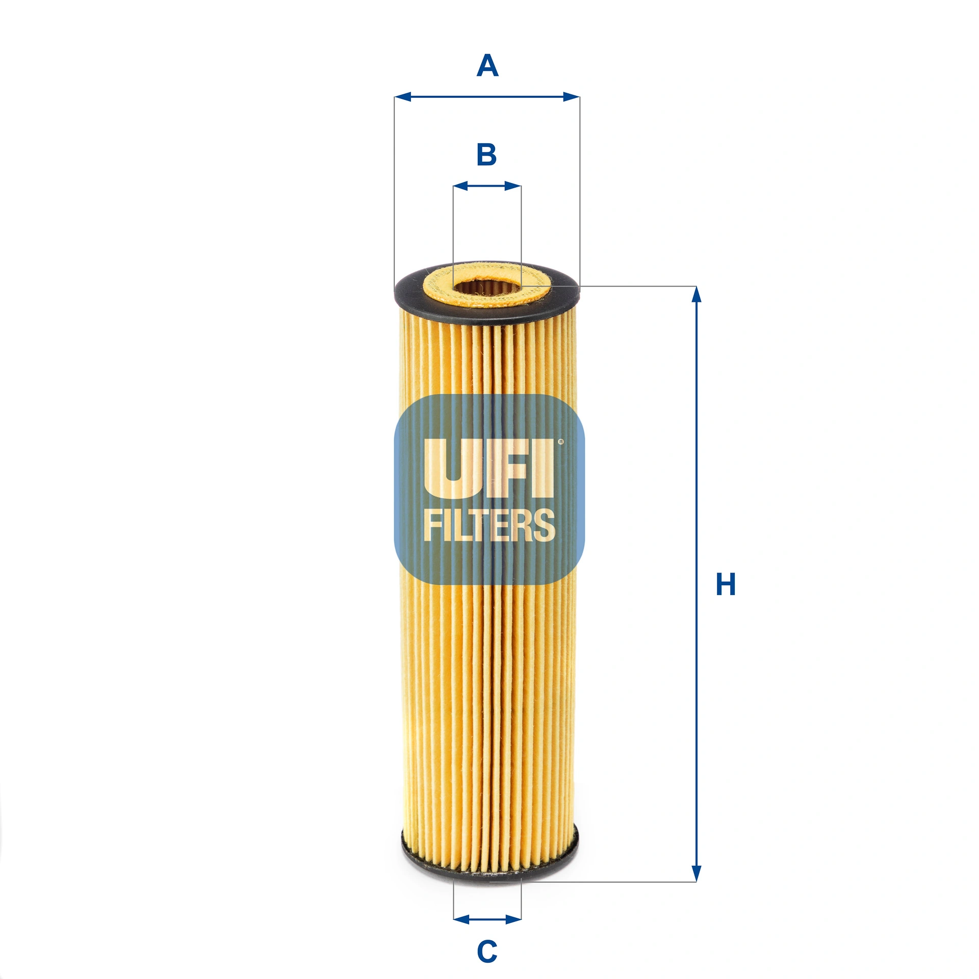 Фильтр масляный UFI (арт. 25.155.00)