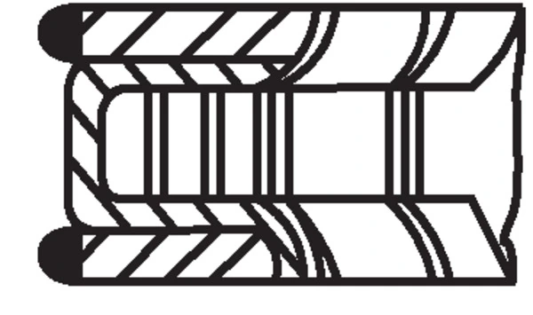Кольца dm.92.90 STD [1.5-1.75-2.5] 1 ПОР. MAHLE (арт. 00524n0)