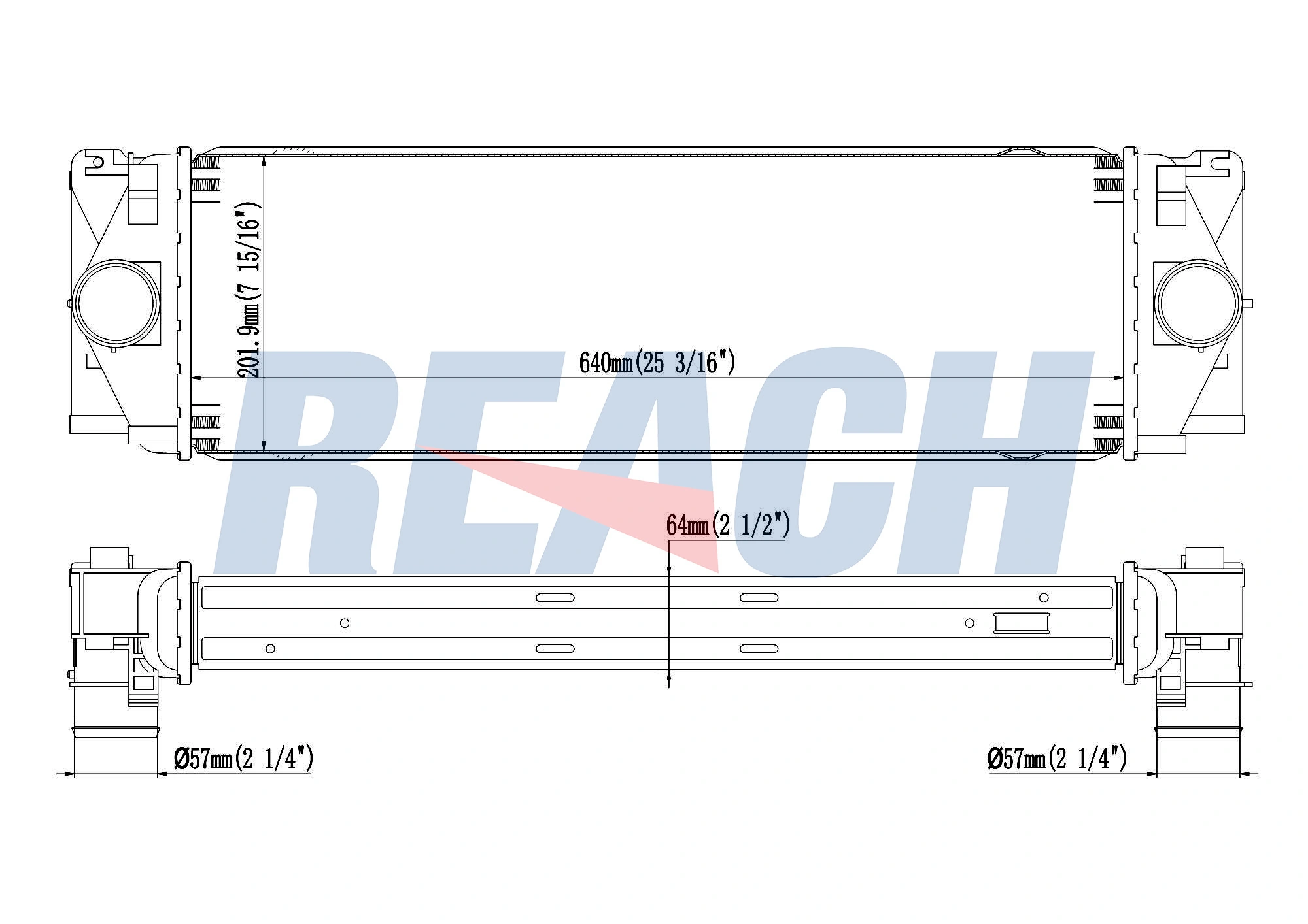Интеркулер REACH (арт. 1.61.1187.4)