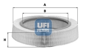 Фильтр воздушный UFI (арт. 30.896.00)
