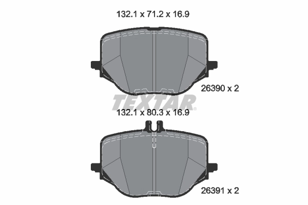 Комплект колодок томозных 4шт MERCEDES-BENZ (арт. a0004209602)