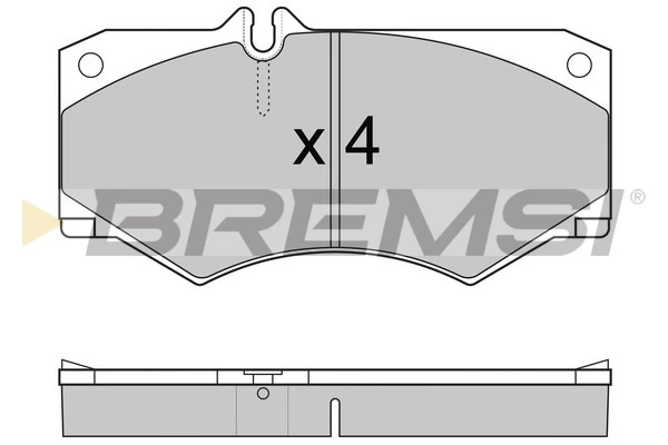 Набор торм.колодок MERCEDES-BENZ (арт. a0014201420)