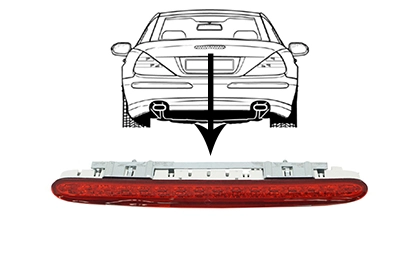 Фонарь наружный MERCEDES-BENZ (арт. a2308200856)