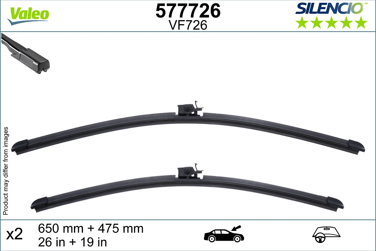 Комплект щеток стеклоочистителя 2шт MERCEDES-BENZ (арт. a2468202700)