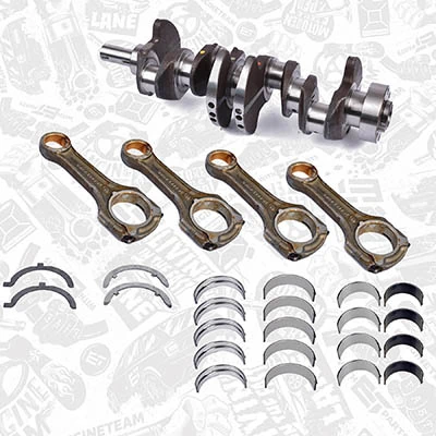 Комплект подшипников коленвала 2шт MERCEDES-BENZ (арт. a6010300062)