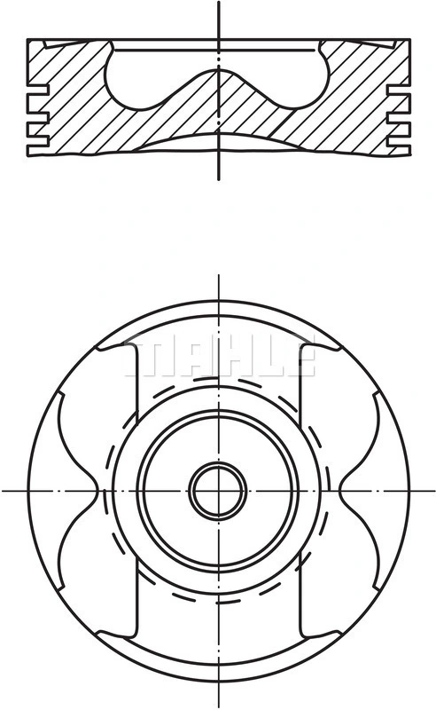 Группа поршневая MERCEDES-BENZ, артикул a6460301017  54