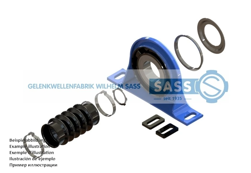 Подшипник радиальный MERCEDES-BENZ (арт. a9064101881)