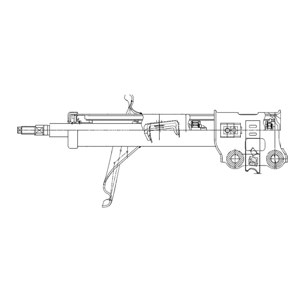 Амортизатор перед. R CTR (арт. gy1383g)