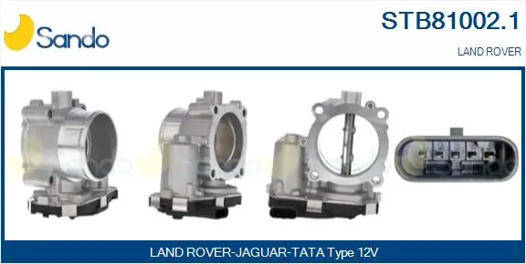 Заслонка дроссельная LAND ROVER (арт. lr125519)