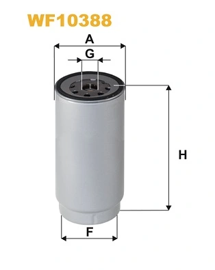 Фильтр топливный BIG FILTER (арт. gb-6245)