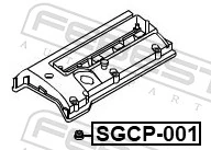 Кольцо уплотнительное свечного колодца FEBEST (арт. sgcp-001)