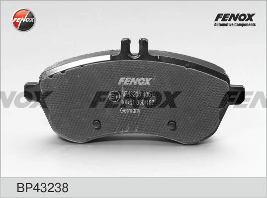 Колодки тормозные дисковые FENOX (арт. bp43238)