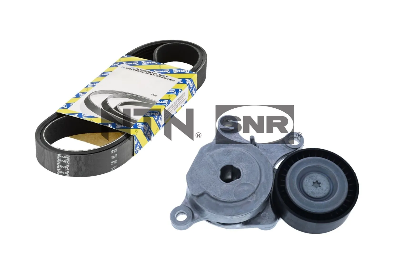 Ремень 5PK1515 + ролик GA35164 SNR (арт. ka85106)