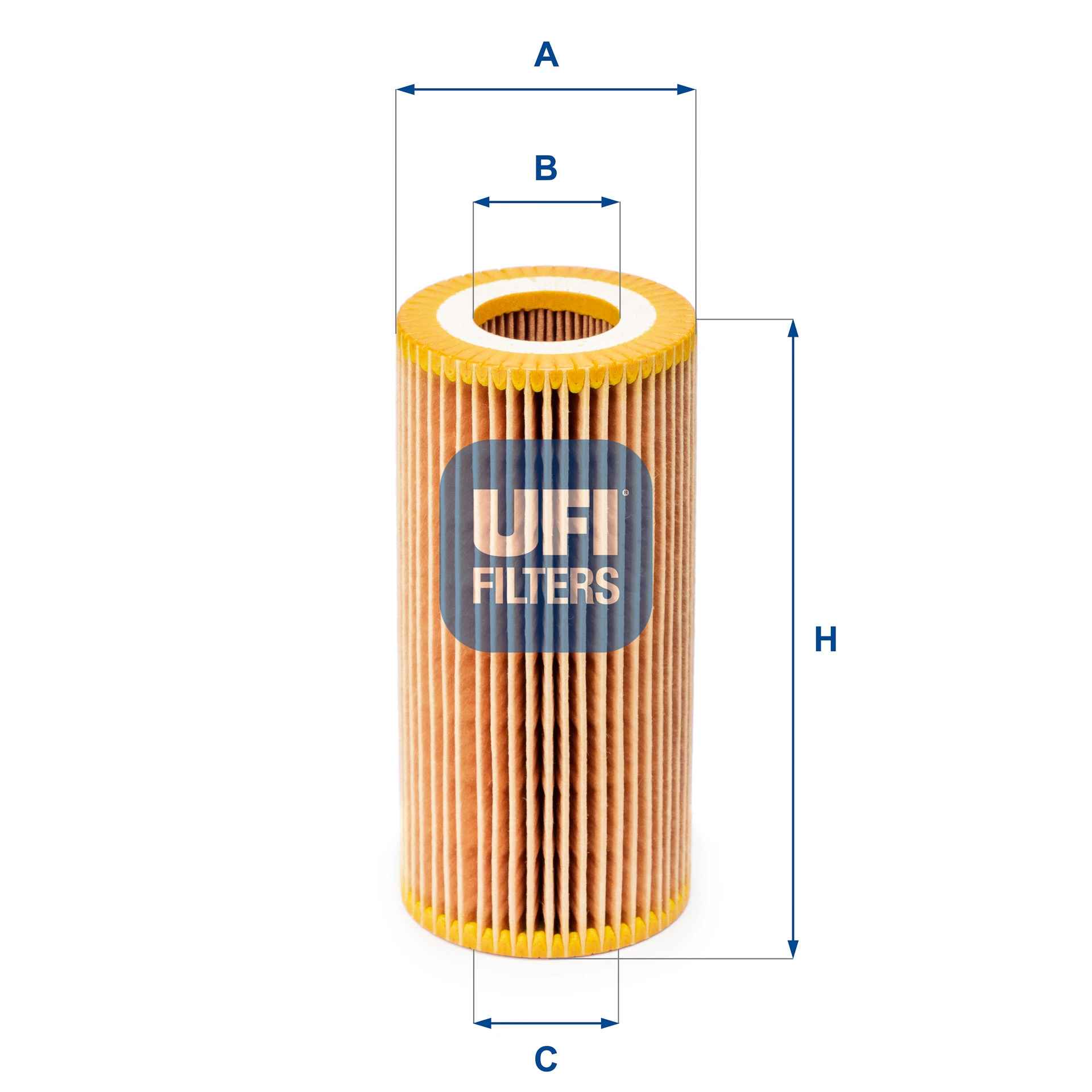 Фильтр масляный UFI (арт. 25.041.00)