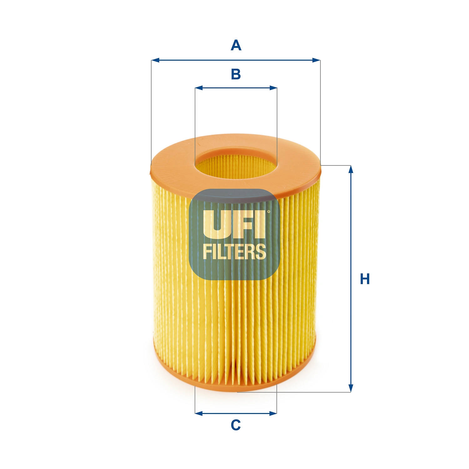 Фильтр воздушный UFI (арт. 27.355.00)