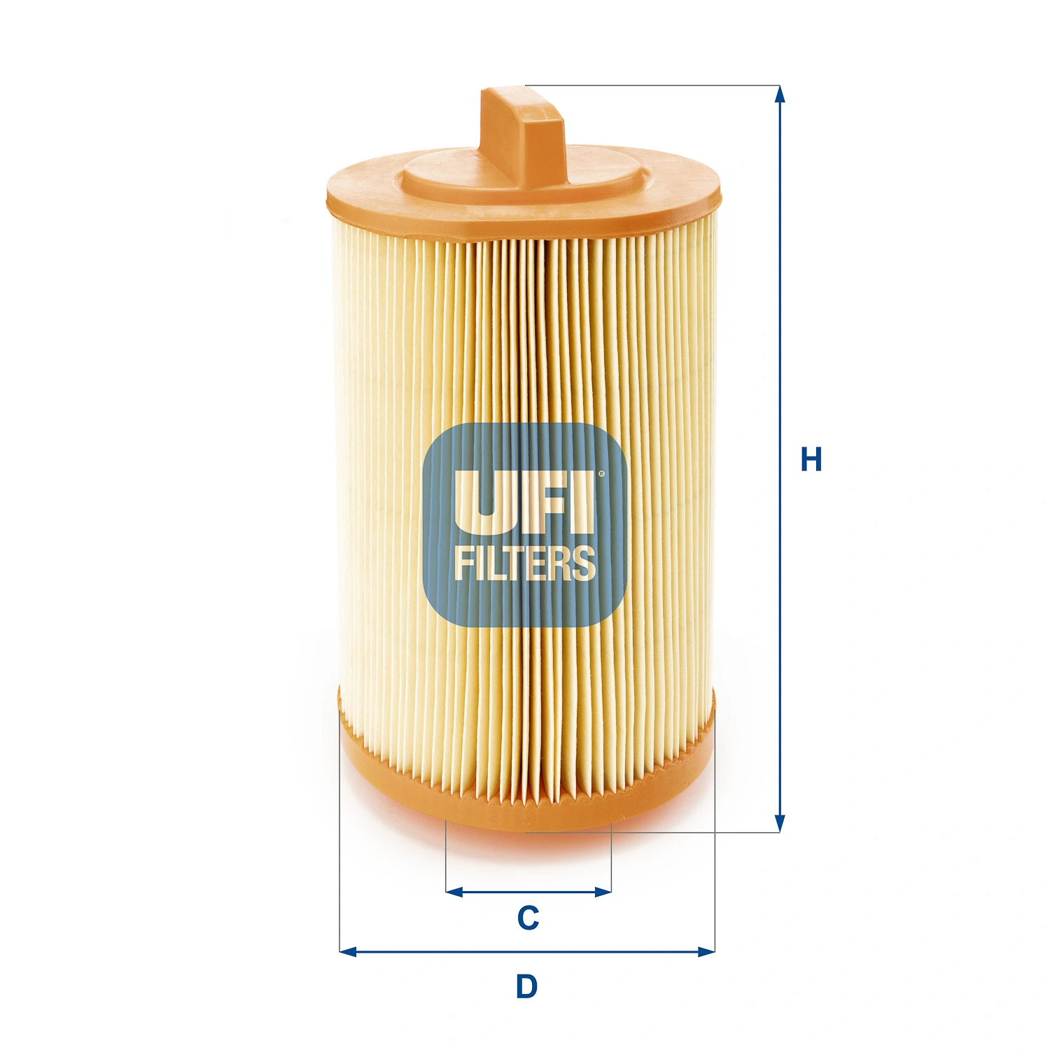 Фильтр воздушный UFI (арт. 27.486.00)
