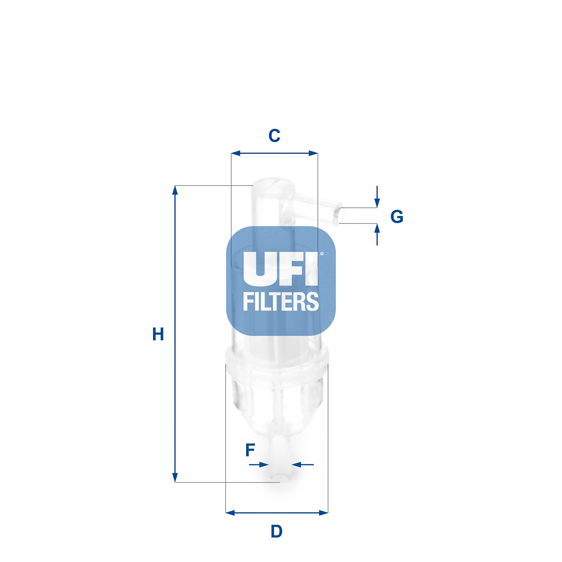 Фильтр топливный UFI (арт. 31.013.00)