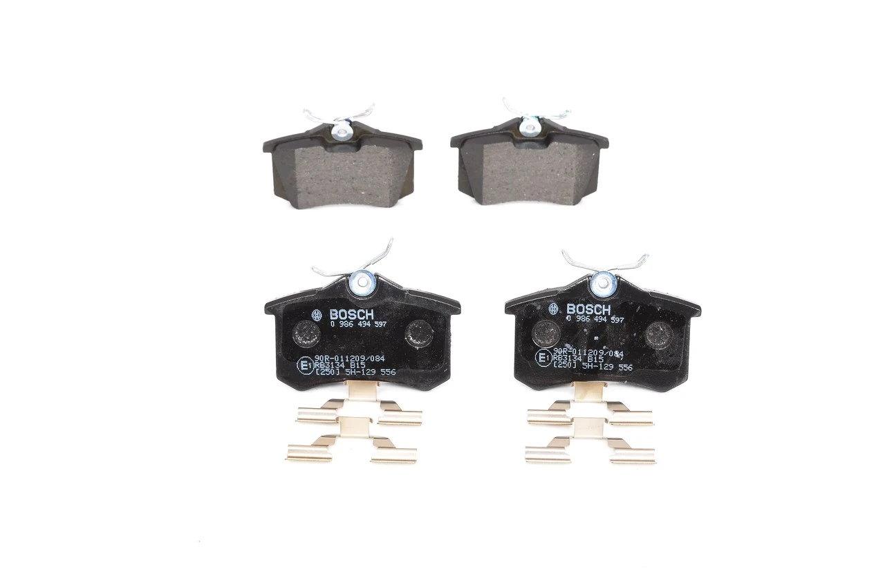 Колодки тормозные задние к-т BOSCH (арт. 0986494597)