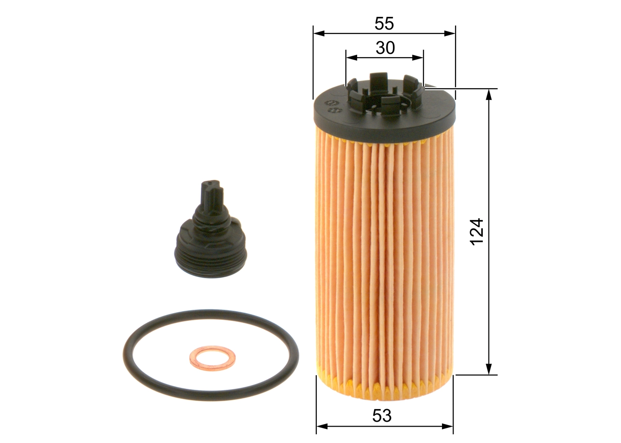 BOSCH фильтр масляный BOSCH (арт. f026407277)