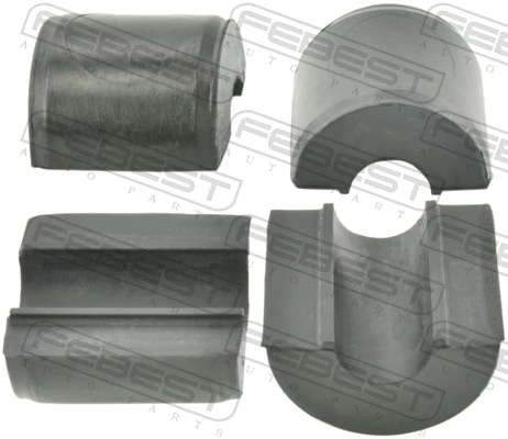Втулка заднего стабилизатора комплект d19 FEBEST (арт. bzsb-204r-kit)