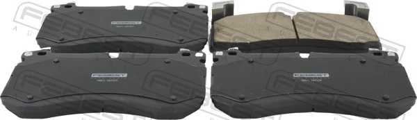 Колодки тормозные передн. (К-кт) сeramic FEBEST (арт. 1601-167cf)