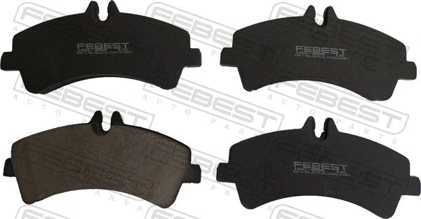 Колодки тормозные задн. /WVA29217 21,0 mm./ FEBEST (арт. 1601-900r)