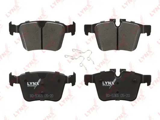 Колодки тормозные задние LYNX AUTO (арт. bd-5365)