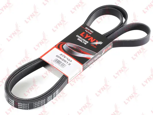 Ремень поликлиновой LYNX AUTO (арт. 6pk2513)