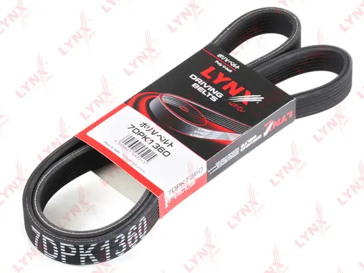 Ремень поликлиновой LYNX AUTO (арт. 7dpk1360)
