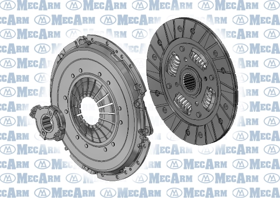 Ком/кт сцепления [228 mm] MECARM (арт. mk9182)