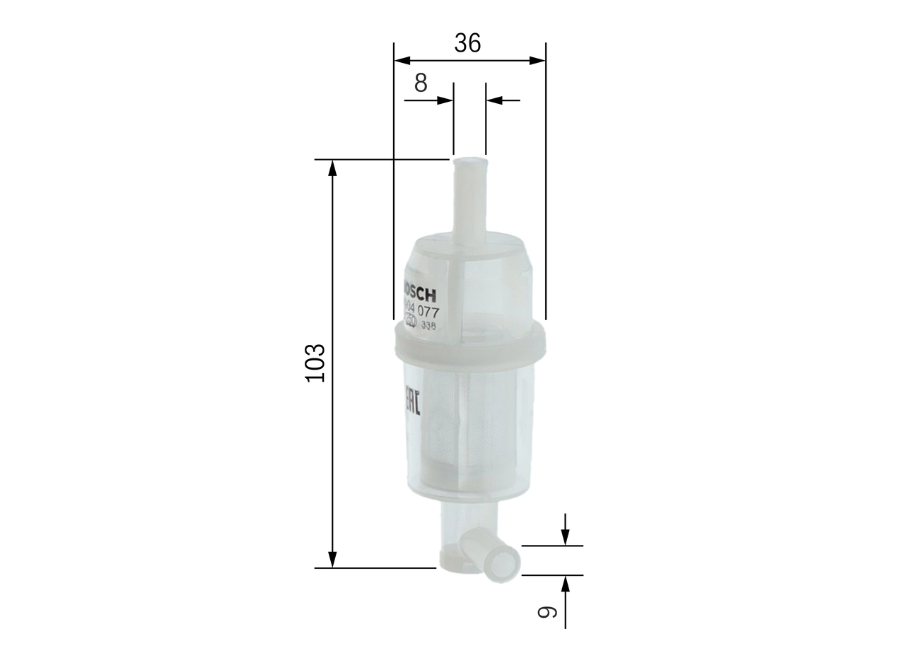 Фильтр топливный BOSCH (арт. 0450904077)